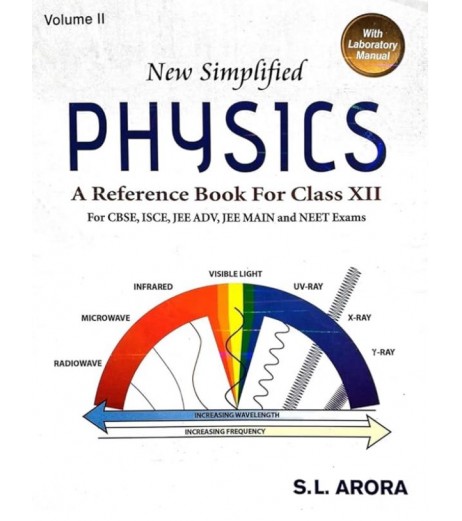 New Simplified Physics for CBSE Class 12 Set of 2 Books by S L Arora 